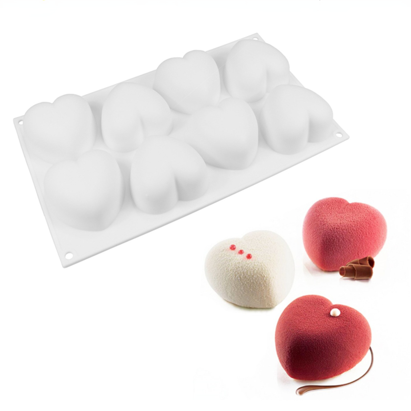 Soap Making Supplies Australia - Amor coração silicone sabão molde artesanal
