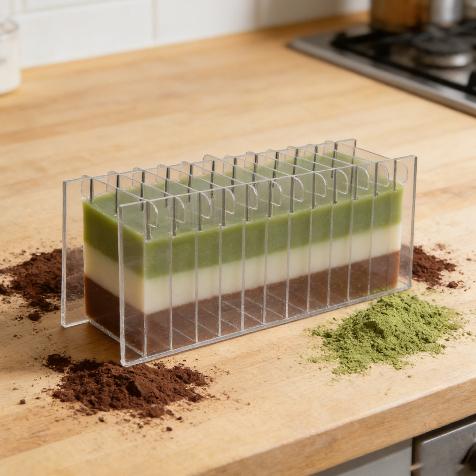 Soap Making Cold Process - Divisor de Sabão em Acrílico para
