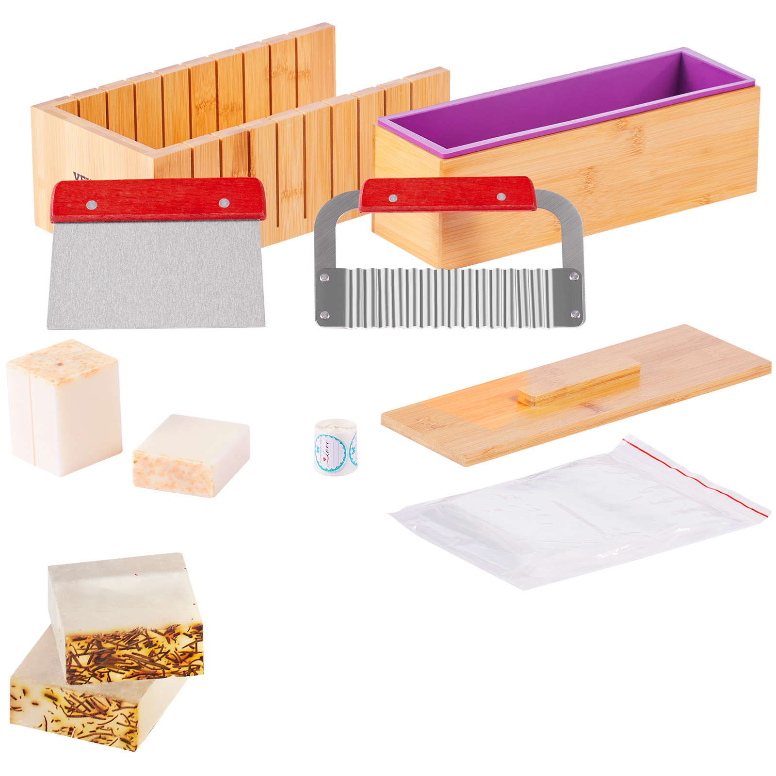 Soap Making Instructions - Kit de Fabricação de Sabão VEVOR