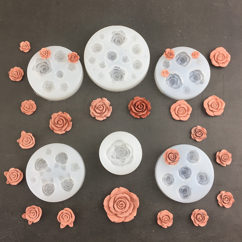 3D Rose Flower Shape Silicone  - Soap Making Supplies Australia avaliação e preço